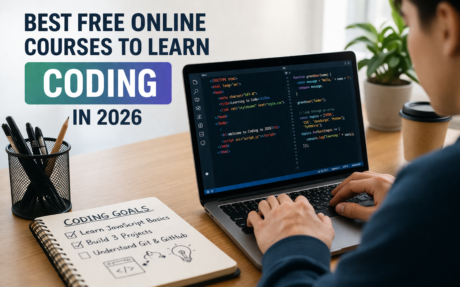 Best Free Online Courses to Learn Coding in 2026