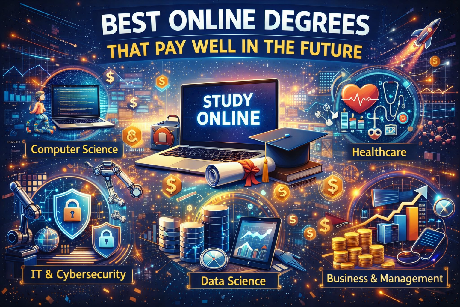 Best Online Degrees That Pay Well in the Future