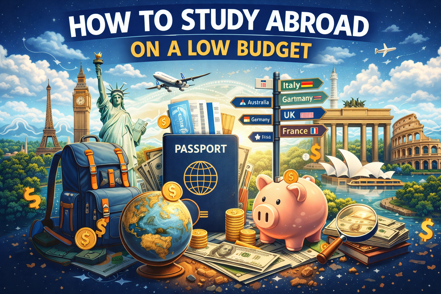 How to Study Abroad on a Low Budget